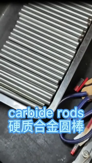 Solid Carbide Rod Blank with Chamfer for Cutting Tools